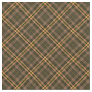 Tissu Années 90 Plaid Automne Motif Brown Grunge Terme