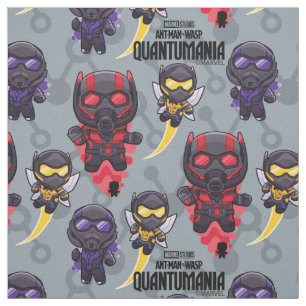 Tissu Ant-Man, Guêpe, Cassie : Attention au petit gars
