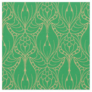 Tissu Anthème Art nouveau vintage motif floral