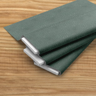 Tissu Antique Vert Faux Cuir