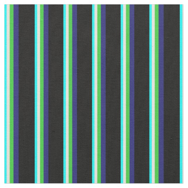 Tissu Aqua, Beige, Vert citron, Bleu de minuit et Noir (Fermer)