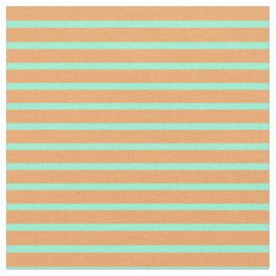 Tissu Aquamarine et Motif rayé Brown