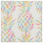Aquarelle ananas Tropical Rainbow Motif