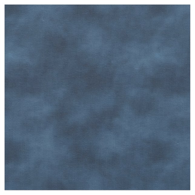Tissu Aquarelle bleu Abstrait (Fermer)