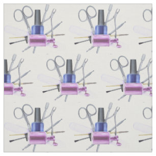 Tissu Aquarelle clou polonais Beauté Salon Nails