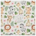 Aquarelle Cute Safari Animaux pour enfants