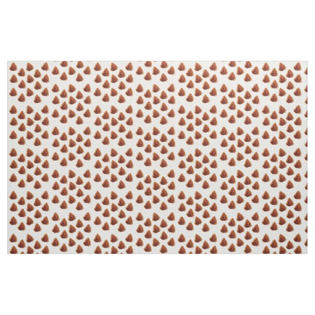 Tissu Aquarelle Pine cônes Fabric (Fat Quarter)