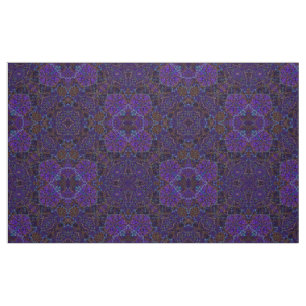 Tissu arabesque coloré Boho-romantique d'ornement de