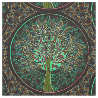 Tissu Arbre d'automne