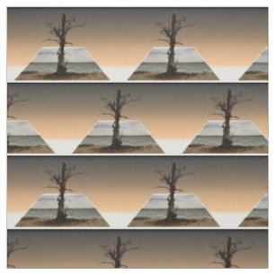 Tissu Arbre de l'Espoir, Art en relief, Matière en coton