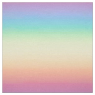 Tissu Arc-en-ciel en pastel Ombre