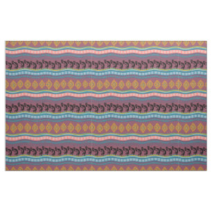 Tissu Arizona Kokopelli Motif du sud-ouest