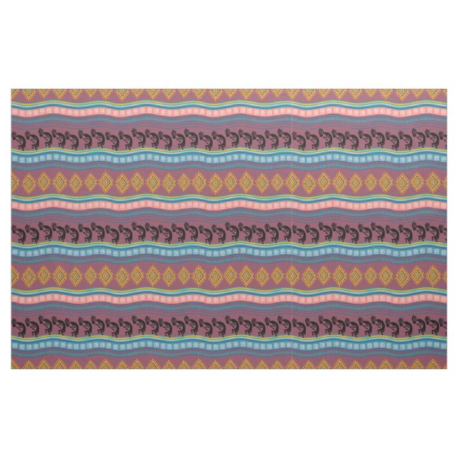 Tissu Arizona Kokopelli Motif du sud-ouest (Yard)