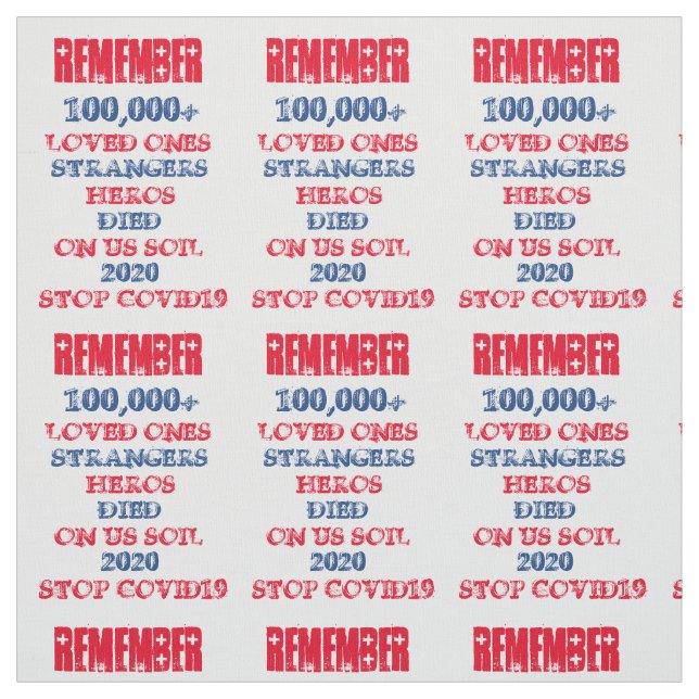 TISSU ARRÊTER COVID19 (Échantillon)