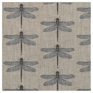 Tissu Art naturel d'insecte de libellule