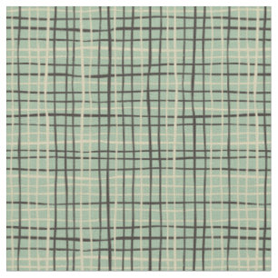 Tissu Art rétro strié l Sage vert