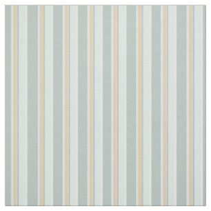 Tissu Art Unique De La Mer Vert Blanc Tan