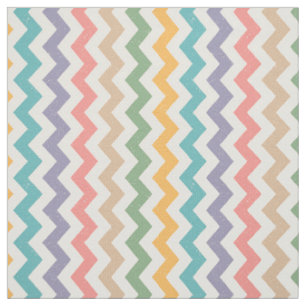 Tissu avec motif zig-zag vintage.