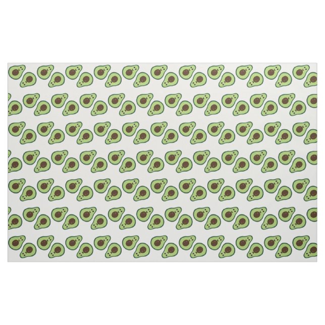 Tissu Avocats heureux (Fat Quarter)