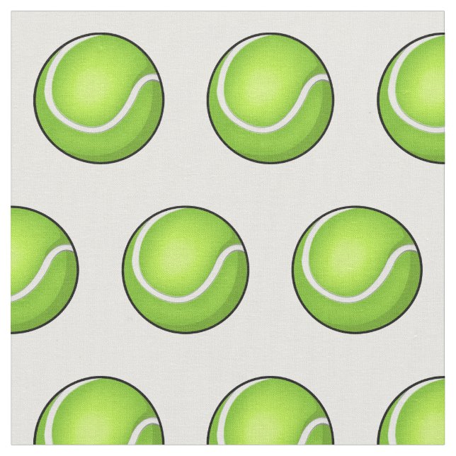 Tissu Balle de tennis (Fermer)