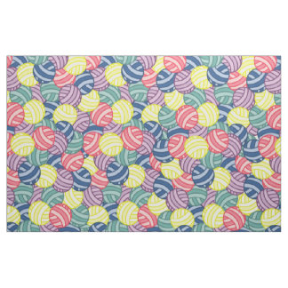 Tissu Ballons colorés de fils