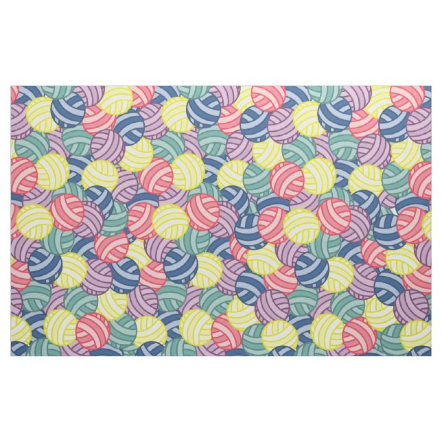 Tissu Ballons colorés de fils (Yard)