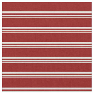 Tissu Bandes de couleur jaune clair et rouge foncé