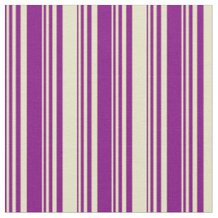 Tissu Bandes de couleur or pourpre et pâle