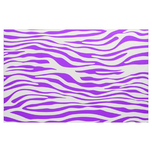 Tissu Bandes de zèbre pourpre (Yard)