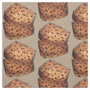 Tissu Bara Brith Welsh Pain Specké Pain Fruit Pain Pain