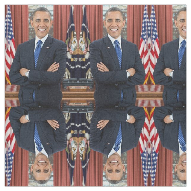 Tissu Barack Obama (Échantillon)