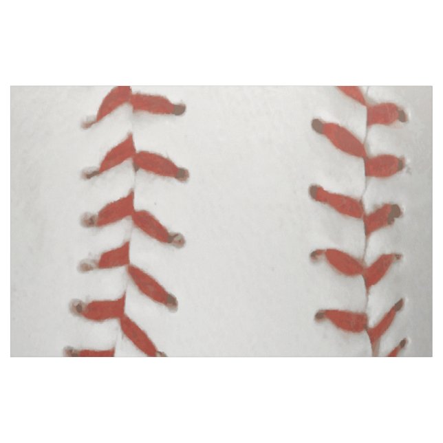 Tissu Base-ball Print Pattern (Yard)