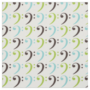 Tissu Bass Clef Musique Musique Musique Musique Orchestr