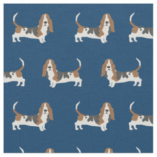Tissu Basset Hound