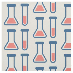 Tissu Beaker & Test Tube Science Themed