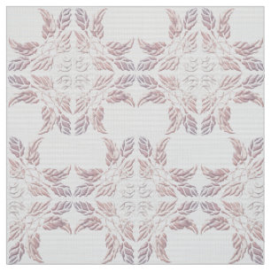 Tissu Bel élément décoratif de feuille