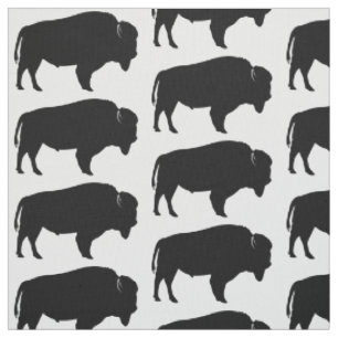 Tissu Bison américain en silhouette !
