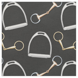 Tissu Bits et rupes équestre (petite échelle)