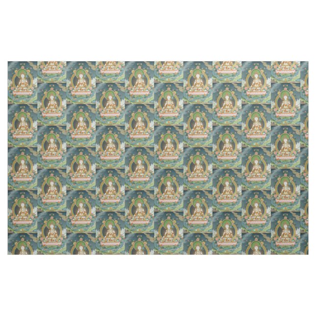 Tissu blanc Tara (Fat Quarter)