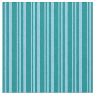 Tissu Bleu ciel et cyan foncé