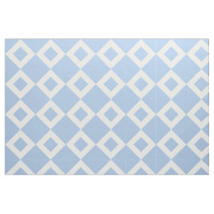 Tissu bleu-clair et blanc bien aéré de motif de