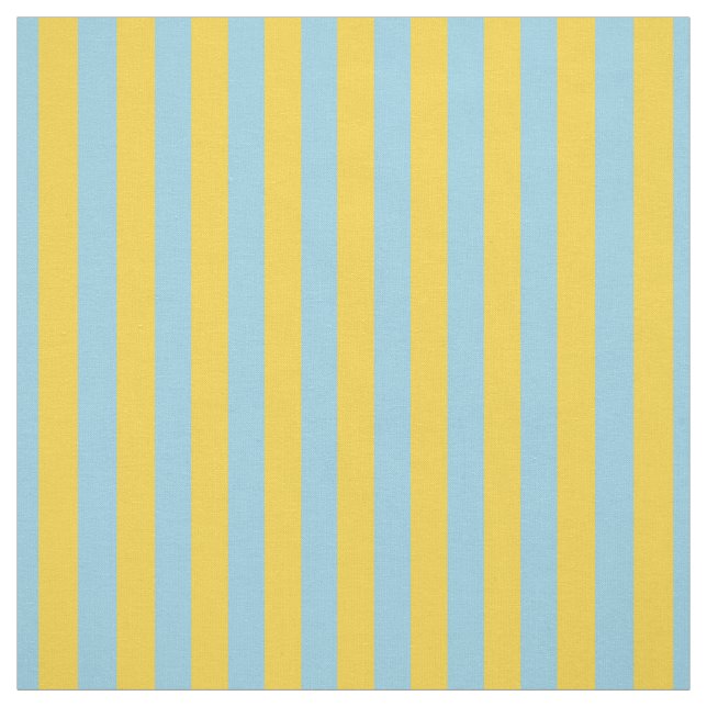 Tissu Bleu clair moutarde jaune (Échantillon)