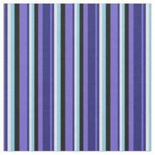 Tissu Bleu d'ardoise, Bleu de minuit, Cyan, Bleu du ciel
