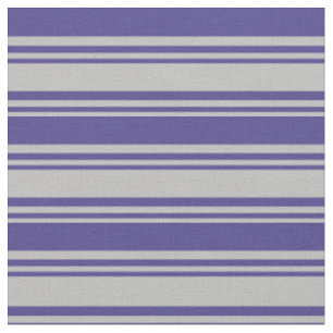 Tissu Bleu d'ardoise grise et foncée Motif des rayures