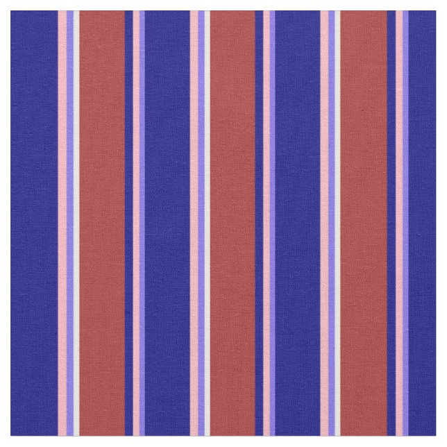 Tissu Bleu d'ardoise moyen, rose clair, bleu, Brown et b (Fermer)