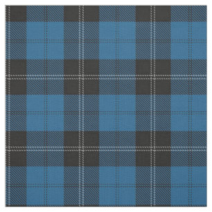 Tissu bleu de tartan de chasse de Ramsay Ramsey de
