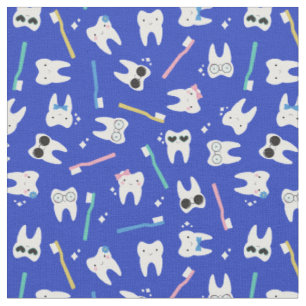 Tissu Bleu dentaire pédiatrique Bleu pour les dents de