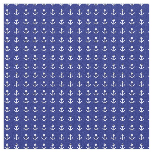 Tissu Bleu et blanc marine (Fermer)