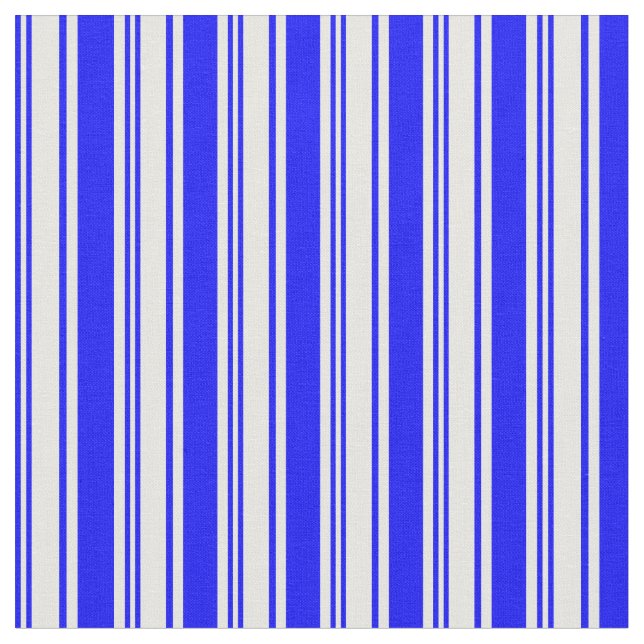 Tissu Bleu et blanc Motif à carreaux (Fermer)