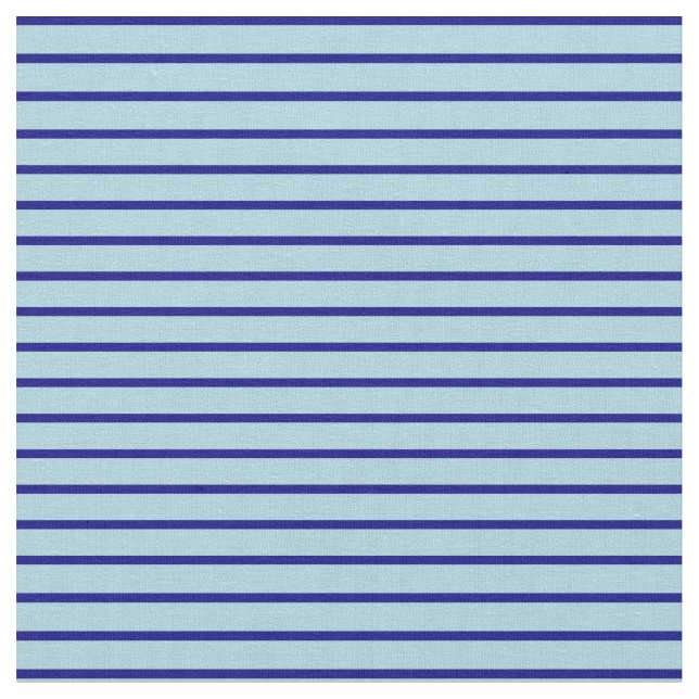 Tissu Bleu et Bleu clair Motif de rayures (Fermer)